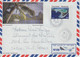 Lettre Par Avion Illustrée (Baie D'Hopunohu, Baie Cook) Obl. Papeete RP An 1 Le 27/1/83 Sur 187 - Briefe U. Dokumente