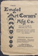 USA 1922, ENGEL ART CORNERS, PRIVATE COVER USED, ILLUSTRATE ADVT, HARDING, PRECANCEL, CHICAGO TO LANDENBERG, TORNED, AS - Storia Postale