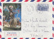 Lettre Par Avion Illustrée (Danse Et Plage à Cocotiers) Obl. Poste Aux Armées Le 16/5/87 Sur TP Europa 2471 - Storia Postale