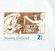 FINLAND 2021, CORONA EPEDEMIC PERIOD, COVER USED TO USA, ATM PEEL & STICK STAMP, CONCERT FINNOIS, STAMP,  COSTOMS FORM - Cartas & Documentos