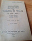 CATALOGUE DES VARIETES DE FRANCE 1900 A 1949 - France