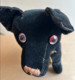 Delcampe - PELUCHE CHIEN 2 PELUCHES ANNEES 1940 INTERIEUR PAILLE - Peluches