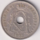 BELGIUM , 25 CENTIMES 1913 , FRENCH - 25 Centimes