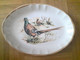 Plat Figurant Deux Faisans. Ceramica Castellania. Made In Italy. - Dishes