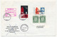 NORVEGE - Lot 9 Enveloppes Diverses, Affranchissements Composés Avec étiquette ATM, 1981 - Briefe U. Dokumente