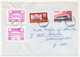 Delcampe - NORVEGE - Lot 9 Enveloppes Diverses, Affranchissements Composés Avec étiquette ATM, 1981 - Briefe U. Dokumente