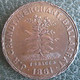 Australie 1 Penny Token 1861 JR Grundy Ballaarat Tobacco, Victoria - Victoria