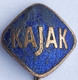 KAJAK Rowing, Kayak, Canoe, Old Pin  before WWII PIN P2 - Canoeing, Kayak