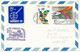 NORVEGE / ONU - 6 Documents ONU Avec Vignette Bleue "NORWEX 80" Oblit Diverses Et Stand ONU à L'expo - OSLO 1980 - Lettres & Documents