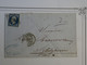 BM17 FRANCE BELLE LETTRE  1856 MULHOUSE A STOLZHEIM +N°14 +AFFRANCH. INTERESSANT++++ - 1853-1860 Napoleon III