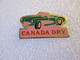 Delcampe - PIN'S  CORVETTE C 1  CANADA DRY  Rose Sans Epoxy - Corvette