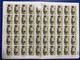 REPUBLIC OF CHINA/TAIWAN "MADAME CHIANG KAI-SHEK'S LANDSCAPE PAINTING STAMPS" SET OF 10, IN FOLDED SHEET OF 50 SETS - Collections, Lots & Séries