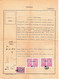 Turkey & Ottoman Empire -  Fiscal / Revenue & Rare Document With Stamps - 147 - Storia Postale