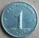 DUITSLAND/D.D.R.: SCARCE1 PFENNIG 1949 A KM 1 - 1 Pfennig