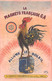 Thème  Publicité: Industrie  . La Magnéto Française Allume Le Soleil .  .Coq  Cocorico   (voir Scan) - Advertising