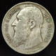 Belgique / Belgium, 1 Frank, 1909,  Leopold II, Argent (Silver), TTB (EF), KM#57 - 1 Franc