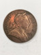 ROYAUME UNI 1/2 PENNY GEORGES III TETE LAUREE BRITANNIA 1772 - B. 1/2 Penny