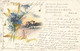 Fantaisies - Fleur - Colorisé - Oblitéré Eupen 1902 - Précurseur - Quatrain - C. Postale Ancienne - Hombres