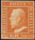 1/2 Gr. II^ Tav.arancio Sass 2 MLH* Ben Marginato F.G.Bolaffi, Ad Lusso - Sicile