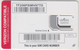 USA - Verizon Compatible Circles, Verizon GSM Card , Mint - [2] Chip Cards