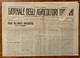 GIORNALE DEGLI AGRICOLTORI TOSCANI - 11/3/1925  - NOTIZIE REGIONALI E PUBBLICITA' D'EPOCA INTERESSANTE - Erstauflagen