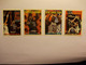 4 X Collector's Choice 3 / 134 / 152 / 386 - Trading Cards NBA - 1993/94 - Hologram Cards - 1990-1999