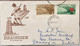 New Zealand,Australia,1965.private Fdc, ANZAC,Frankleigh,POST MARK,TO ,INDIA,TO ADDRESS,L.P.JAI ,Cricketer,cricket, - Briefe U. Dokumente