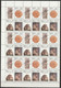 UdSSR 1988 MiNr.5911- 5913 9 X4er Block Kompletter Bogen ** Postfrisch Hilfsfonds Für Die Erdbebengeschädigten( Bg.1) - Ganze Bögen