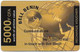 Benin - BELL Benin - Gold Earth, Exp.31.12.2004, GSM Refill 5.000CFA, Used - Benin