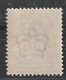 Grande Bretagne - N°102 * (1887-1900) 10d Rouge Carminé Et Violet Brun - Unused Stamps