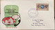 NEW ZEALAND,1965, CENTENARY ITU, PRIVATE FDC ,TO ,INDIA,TO ADDRESS,A.JOHN K.BAILEY,GENERAL SURGEON,WELLINGTON POST M - Briefe U. Dokumente