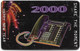 Namibia - Telecom Namibia - Millennium 2000 - Happy New Year, Solaic, 1999, 10$, Used - Namibia