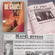 ++ DE GAULLE LE JOURNAL DU MONDE 1890-1970 + Presse Histoire - Francese