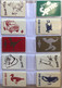 Delcampe - PAKISTAN TELECARD WM05 Map , ALL 30u With Dot   : 10 ALL DIFFERENT CARDS AS PICTURED ( Lot 18 ) USED - Pakistan