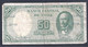 Chile – Billete Banknote De 50 Pesos / 5 Cents. De Escudo – Año 1960/61 - Chili