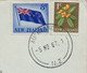 NEW ZEALAND, FRECH POLYNESIA 1967, ILLUSTRATE FIRST FLIGHT COVER TO TAHITI, FIRST DC-8 FLIGHT, NUDE LADY WOMEN, FLAG, FL - Briefe U. Dokumente