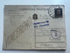 ITALY WWII 1942 Stationary Sent From Concenetration Camp MONIGO  -> Lubiana (No 2054) - Lubiana