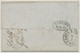 GB 1861 Superb Stampless Entire With Red Manuscripts "10 ½" (d Till ½ Oz.) And "6 ½" To FEHMARN, DENMARK (now Germany) - Covers & Documents