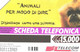 Italy:Used Phonecard, Telecom Italia, 15000 Lire, Monkey, Ape, 2000 - Pubbliche Tematiche