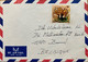 RWANDA -1980 COVER USED TO BELGIUM, PODOSCYPHA ELEGANS STAMP, CYANGUGU CITY CANCEL - Briefe U. Dokumente