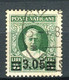 VATICANO 1934 PROVVISORIA 3,05 SU 5 LIRE SASS. N.39 CENTRATISSIMO US. F.TO DIENA - Used Stamps