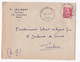 Enveloppe 1950 P. Jalibert Pharmacien à Les Cabannes Ariège. - Briefe U. Dokumente