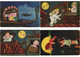 BORISS MARGRET ARTIST SIGNED CHILDREN HUMOR 16 Vintage Postcards (L3686) - Boriss, Margret