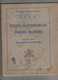 ESAM Cours Automobiles Et Engins Blindés Etude Générale  1968 - Other & Unclassified