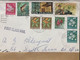 NEW ZEALAND 1968, COVER USED, FISH, PLANT, FRUIT, FLOWER, SOLDIER & TANK, FOREST & TIMBER, MULTI 9 STAMPS, WALLACE & ST. - Briefe U. Dokumente