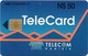 Namibia - Telecom Namibia - Sossusvlei, 50$, Used - Namibia