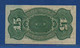 UNITED STATES OF AMERICA - P.116 – 15 Cents 1863 AUNC, No Serial Number - 1863 : 4° Edizione