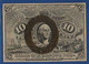 UNITED STATES OF AMERICA - P.102 – 10 Cents 1863 XF, No Serial Number - 1863 : 2° Edizione
