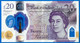 Royaume Uni 20 Pounds 2020 2021 Sign Sarah John Grande Bretagne UK United Kingdom Polymer Polymere - 20 Pounds