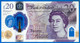 Royaume Uni 20 Pounds 2020 2021 Sign Sarah John Grande Bretagne UK United Kingdom Polymer Polymere - 20 Pounds